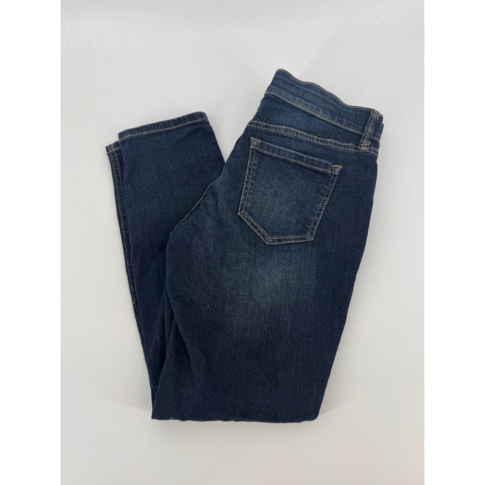 Liz Claiborne Petite Skinny Jeans Dark Wash 6P Classic High Rise Stretch Denim